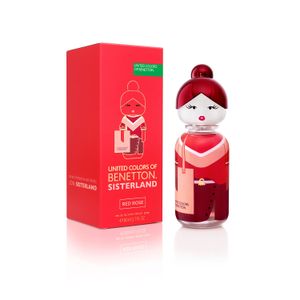 Perfume Benetton Sisterland Red Rose EDT 80ml