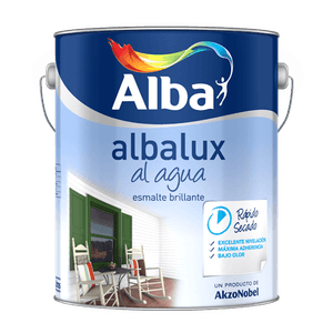 ESMALTE ALBALUX BALANCE AL AGUA BLANCO 1 L