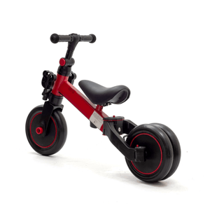 Triciclo Camicleta Patacleta Bicicleta Para Niños 2 En 1 Rojo - 070