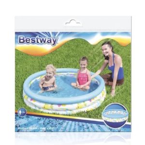 Pileta Inflable Redonda 3 Aros 122 Cm Bestway 51009