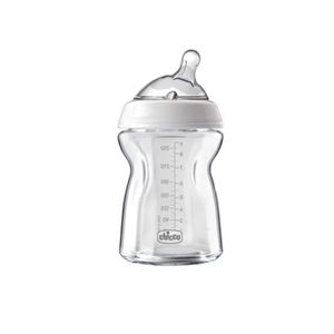 Mamadera Vidrio Natural Feeling 250ml - Chicco 0m+