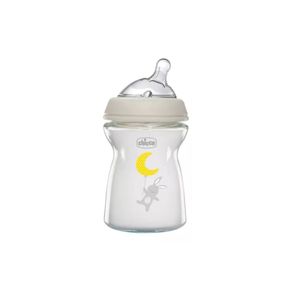 Mamadera Vidrio Natural Feeling 250ml - Chicco 0m+