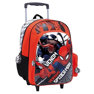 Mochila Escolar Con Carro 16 Spiderman Vs Venom 38250