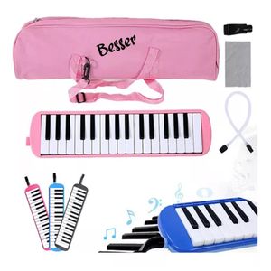 Melodica A Piano Besser 32 Notas Con Funda Manguera Colores