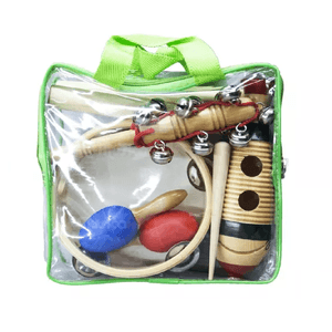 Set Percusion Besser Lt5b P/niños 5 Instrumentos C/estuche