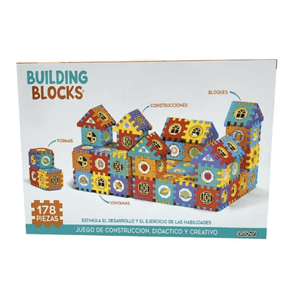 Juego De Construcción Ditoys Building Blocks 178 Piezas 2568