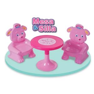 Juego De Mesa Y Sillas Osito Rondi. 3129