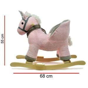 Unicornio Mecedor Con Silla Phi Phi Toys. 9013