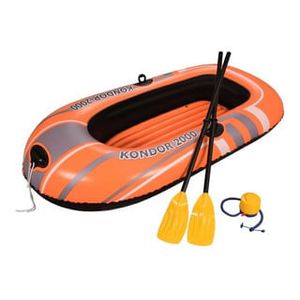 Balsa Bote Inflable + Inflador + Remos M Kondor 2000 Bestway 61062