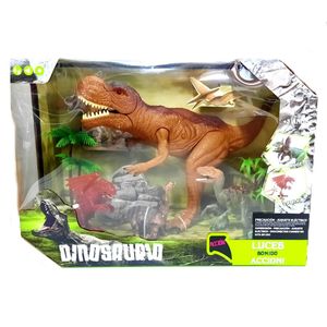 Set Dinosaurio T-Rex Con Sonido Poppi 7097