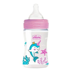 Mamadera Chicco Well Being 150ml 0+ Colors