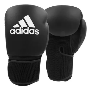 Guantes Boxeo adidas H25 Muay Thai Kick Boxing Original Pro Negro 12 Oz