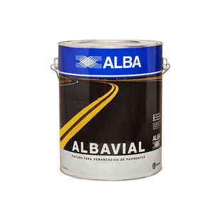 PINTURA DEMARCACION VIAL ALBAVIAL BLANCO 4 L