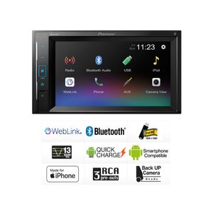 Reproductor AV Multimedia Pioneer DMH-A245BT Bluetooth Audio Car Pantalla Táctil 6,2" USB MP3