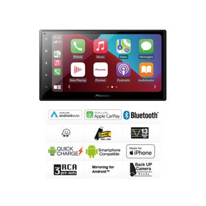 Reproductor AV Multimedia Pioneer DMH-A4450BT Bluetooth Audio Car Pantalla Táctil 6,8" Apple Car Play & Android Auto