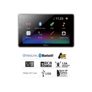 Reproductor AV Multimedia Pioneer DMH-AF555BT Bluetooth Audio Car Pantalla Táctil Flotante 9" Full HD