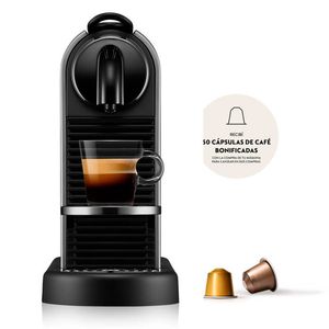 Cafetera Express Nespresso Citiz Titanuim - D140