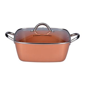 Olla cuadrada Eternity Copper