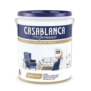 Performance latex interior antibacteria blanco 4 lt