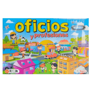 Juego De Memoria Oficios Y Profesiones Nupro