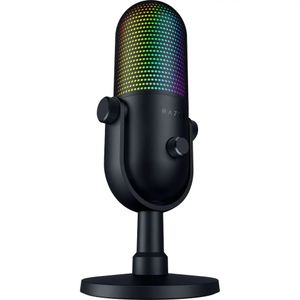 Microfono Gamer Razer Seiren V3 Chroma Rgb Usb Black