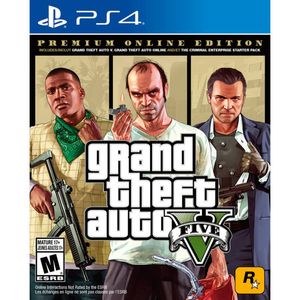 Juego Para Ps4 Grand Theft Auto V Premiun