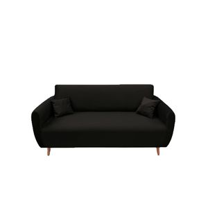 Sillon 2 Cuerpos Toronto Pana Negro