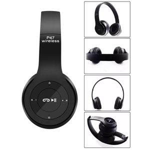 Auriculares inalámbricos P47 negro