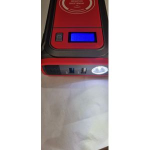 Arrancador de Auto y Moto con Cargador de Celular y Linterna LED – 16800mAh