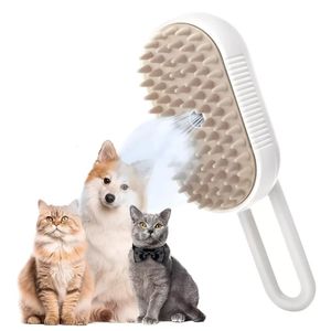 Cepillo con Vapor Para Gatos y Perros