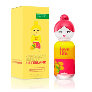 United Colors of Benetton Sisterland Yellow Peony 80ml