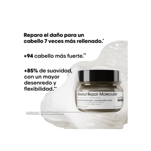 Máscara Absolut Repair Molecular  L'Oreal Professionnel 250ml