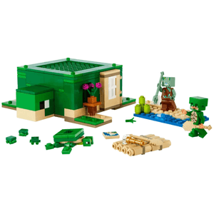 Lego La Casa Tortuga de la Playa Minecraft 234 Piezas - 21254