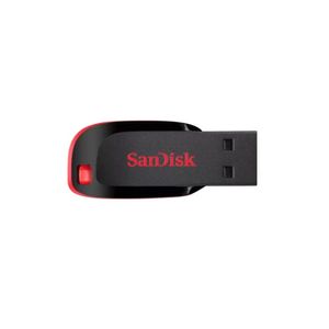 Pendrive SANDISK Cruzer Blade 128GB USB 2.0 Rojo