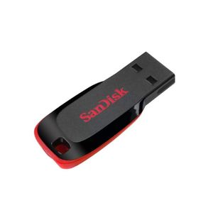 Pendrive SANDISK Cruzer Blade 128GB USB 2.0 Rojo