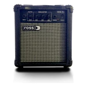 Amplificador Ross G10 De 10 Watts Para Guitarra Electrica Color Negro