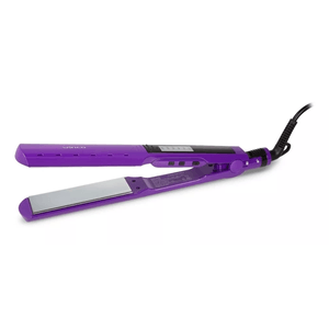 Planchita De Pelo Digital Nano Titanium 6 Temperaturas Violeta Winco W100N