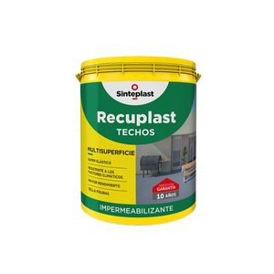 Recuplast impermeabilizante para techos blanco mate 12 kg