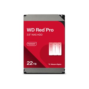 HDD Western Digitla Red Pro WD221KFGX 22 TB - interno - 3.5" - SATA 6Gb/s