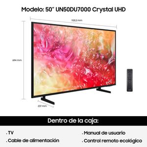 Smart Led Tv Samsung 50" Uhd 4K 3840 X 2160 Un50du7000gczb