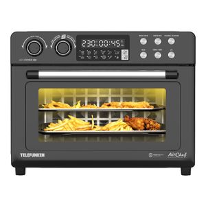 Freidora de Aire Sin Aceite Horno TELEFUNKEN AeroFryer 320 Digital 32Lts 2100W