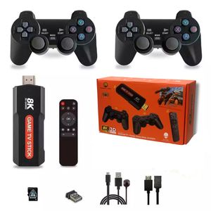 TV Box Stick 8K Smart tv con 2 Joystick + MIles de Juegos