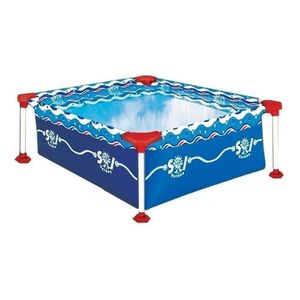 Pileta Rectangular Sol De Verano 100fun  Capacidad 500l Azul