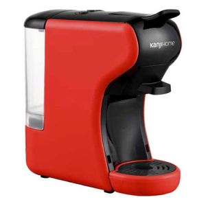 Cafetera Kanji Kjh-cm1500mc01 Automática Roja Para Expreso