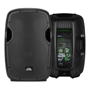 Parlante Pro Bass Elevate 115 con bluetooth negro 220V