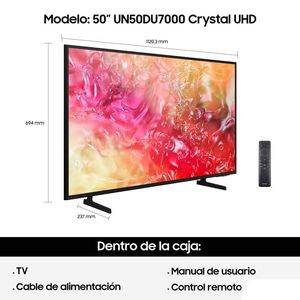 Smart Led Tv Samsung 50" Uhd 4K 3840 X 2160 Un50du7000gczb